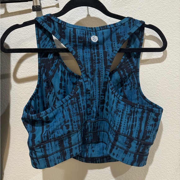 TORRID blue and black tie dye active set - Picture 4 of 9